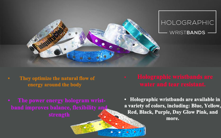 Holographic Wristbandsa